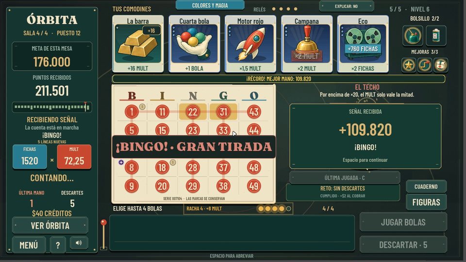 Captura del juego: ¡BINGO! · GRAN TIRADA
